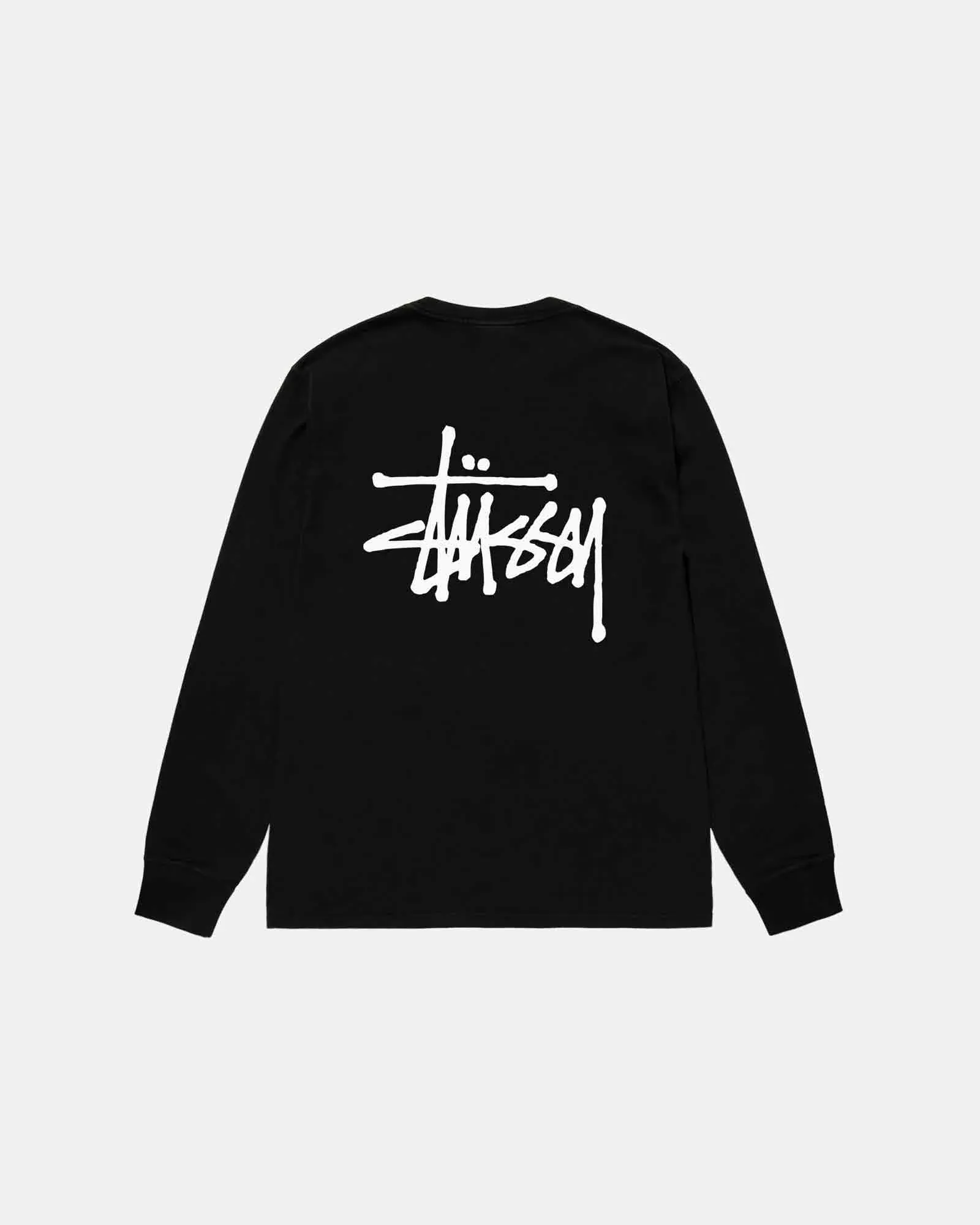 1995000_BLAC_1_84d9d29b-765c-410.webp STUSSY BASIC STÜSSY LS TEE BLACK - Image 1
