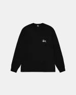 STUSSY BASIC STÜSSY LS TEE BLACK - Image 2