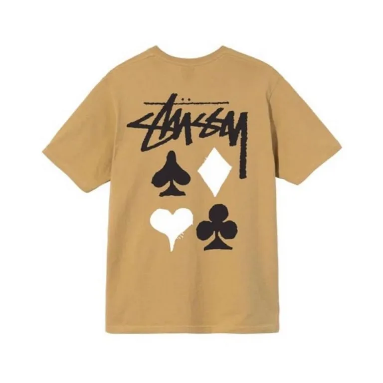 Stussy-Brown-Graphic-Tee-Plum-Bl.webp Stussy Brown Graphic Tee Plum Blossom - Image 1