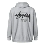 Stussy Paris Zip Hoodie - Image 3
